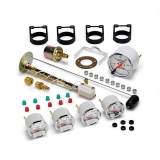 AutoMeter 5 Pc. Gauge Kit, 3-1/8in. & 2-1/16in., Mech. Speedometer, Grand Prix Heritage Bowtie Image