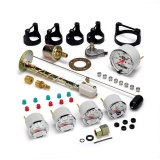 1964-1987 El Camino AutoMeter 5 Pc. Gauge Kit, 3-1/8in. & 2-1/16in., Electric Speedometer, El Camino Heritage Bowtie Image