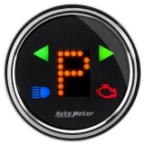 1964-1987 El Camino AutoMeter 2-1/16in. Gear Position Indicator, Designer Black Image
