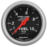 AutoMeter 2-1/16in. Fuel Pressure Gauge, 0-1.0 Kg/Cm2, Sport-Comp Image
