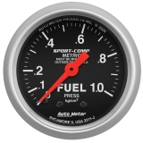 AutoMeter 2-1/16in. Fuel Pressure Gauge, 0-1.0 Kg/Cm2, Sport-Comp Image