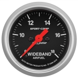 AutoMeter 2-1/16in. Wideband Air/Fuel Ratio, Analog, 8 Image