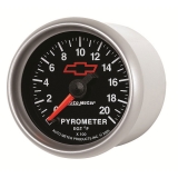 AutoMeter 2-1&16in. Pyrometer, 0-2000F, Cutlass Black Image