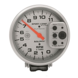 AutoMeter 5in. Pedestal Playback Tachometer, 0-11,000 RPM, Ultra-Lite Image