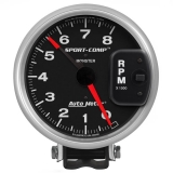 AutoMeter 5in. Pedestal Tachometer, 0-8,000 RPM, Sport-Comp Image