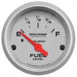 1964-1987 El Camino AutoMeter 2-1/16in. Fuel Level Gauge 73-10 Ohm Linear, Ultra-Lite Image