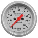 AutoMeter 2-1/16in. Pyrometer, 0-1600F, Ultra-Lite Image