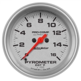 AutoMeter 2-5/8in. Pyrometer, 0-1600F, Ultra-Lite Image