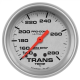 AutoMeter 2-5/8in. Transmission Temperature Gauge, 140-280F, Ultra-Lite Image