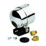 AutoMeter 2-5&8in. Pedestal W& Chrome Cup, For Liquid Filled Mech. Gauge Image