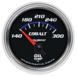 AutoMeter 2-1&16in. Oil Temperature Gauge, 140-300F, Cobalt Image