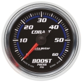 1964-1987 El Camino AutoMeter 2-1/16in. Boost Gauge, 0-60 PSI, Cobalt Image