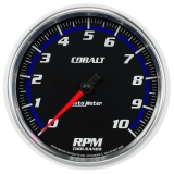 AutoMeter 5in. In-Dash Tachometer, 0-10,000 RPM, Cobalt Image