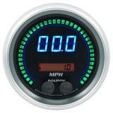 AutoMeter 3-3/8in. Speedometer 260 MPH / 260 Km/H Electric Programmable, Cobalt Elite Digital Image