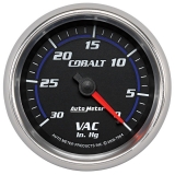 1964-1987 El Camino AutoMeter 2-5/8in. Vacuum Gauge, 0-30 In Hg, Cobalt Image