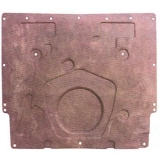 1967-1969 Camaro Without Cowl Induction Hood Insulation Molded OEM Image