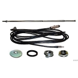 1969 Camaro Rear Antenna Kit, AM Semi-Telescoping Mast Image