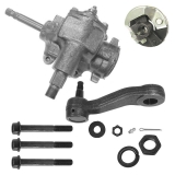 1968-1974 Nova Manual Steering Gearbox Deluxe Kit Super Fast Ratio Image