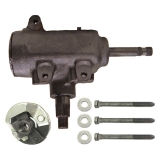 1964-1977 El Camino Manual Steering Gear Box Kit, Use With Power Steering Pitman Arm Image