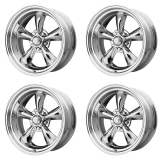 American Racing Torq Thrust 2 Wheel Kit, 17x8 Chrome Image