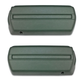 1970-1972 Monte Carlo Arm Rest Base Set Dark Green Image