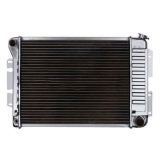 1968-1971 Nova Big Block Heavy Duty OEM 3 Row Radiator, Manual Transmission Image