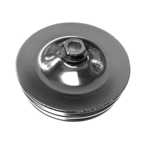 1969-1974 Nova Power Steering Pump Pulley 2 Groove For A/C