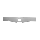 1968-1969 Chevelle Radiator Support Show Panel, Bowtie/Chevrolet, Silver Satin Image