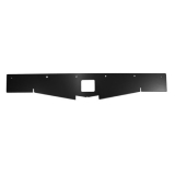 1968-1969 Chevelle Radiator Support Show Panel, Plain, Black Anodized Image