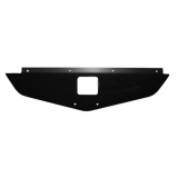 1971 Chevelle Radiator Support Show Panel, Chevelle With Year, Black Anodized: 71CH-02B Image