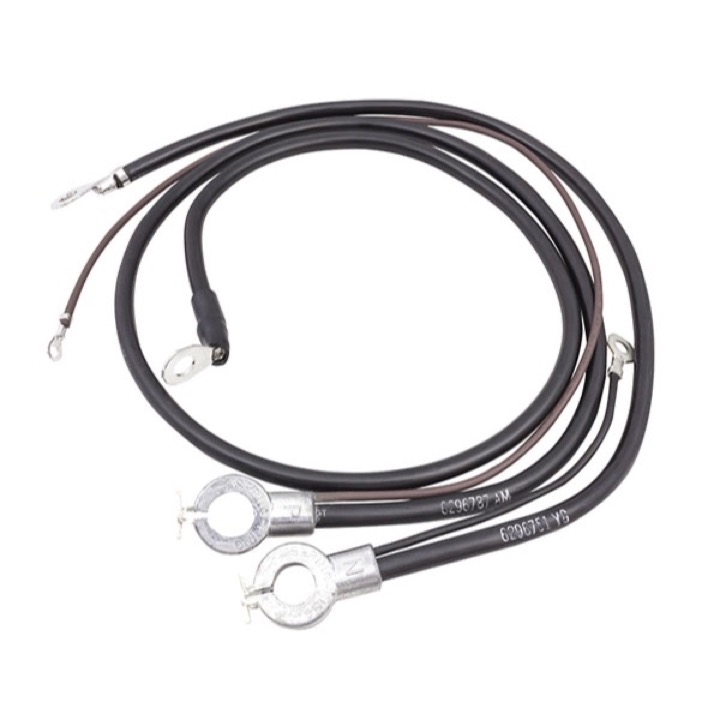 1969-1972 Chevelle Spring Ring Battery Cables For Big Block
