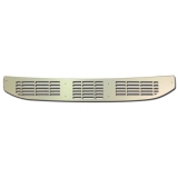1970-1972 Monte Carlo Cowl Vent Grille Panel Clear Anodized Image