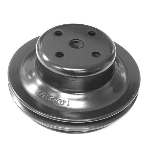 1969-1974 Nova Water Pump Pulley, Two Groove with Air Conditioning