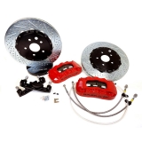2010-2015 Camaro Baer Brakes 14.36 Inch Pro+ Rear Brake System Black Calipers Image