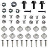 1967 El Camino Deluxe Grille Hardware Kit 34 pc Image