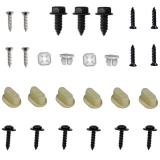 1971-1972 Chevelle Deluxe Grille Hardware Kit 15 pc Image