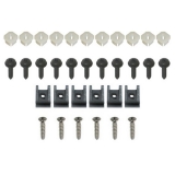 1974-1977 Camaro Standard Grille Hardware Kit 34 Pcs Image