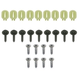 1978 Camaro Standard Grille Hardware Kit 26 Pcs Image