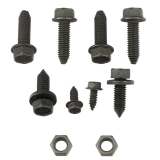 1970-1972 Camaro Standard Front Bumper Bracket Bolt Kit Image