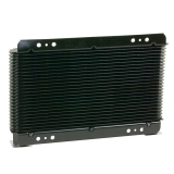 1962-1979 Nova B&M Small Transmission Super Cooler, 15000 BTU, NPT Fittings, Plate Type, Black Image