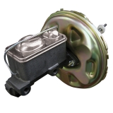 1970-1981 Camaro 11 Inch Booster And Square Disc Brake Master Cylinder Image