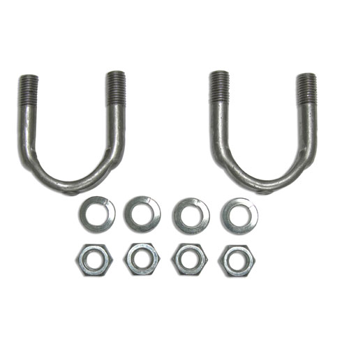 1967-1981 Camaro U Joint Attaching Kit, U Bolts With Nuts 12 Bolt