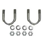 1967-1981 Camaro U Joint Attaching Kit, U Bolts With Nuts 12 Bolt Image