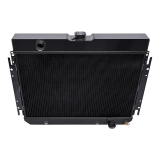 1964-1965 El Camino Champion Cooling Black Series 3 Row Aluminum Radiator Image