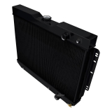 1964-1965 Chevelle Champion Cooling Aluminum Radiator Champion Series 3 Core - 600-800 HP (LS Swap) Black Image