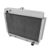 1966-1967 Nova Champion Cooling V8 24 Inch Aluminum Radiator Champion Series 3 Core - 600-800 HP Image