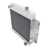 1962-1967 Nova Economy Cooling Aluminum Radiator Economy Core Series 2 Core Inline 6- 500 HP Image