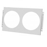 Champion Cooling Aluminum Fan Shroud Fits (2) 10 Inch Fans for AE370, AE412, EC370, CC370B, CC412, MC370, CC370B-DP, CC370B-M, MC412 Image