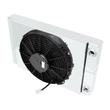 Champion Cooling Universal Series, 1 Row Drag Racing Radiator 22 x 13 Over Dual Pass Image