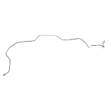 1978-1987 El Camino Front To Rear Brake Line, Stainless Steel Image